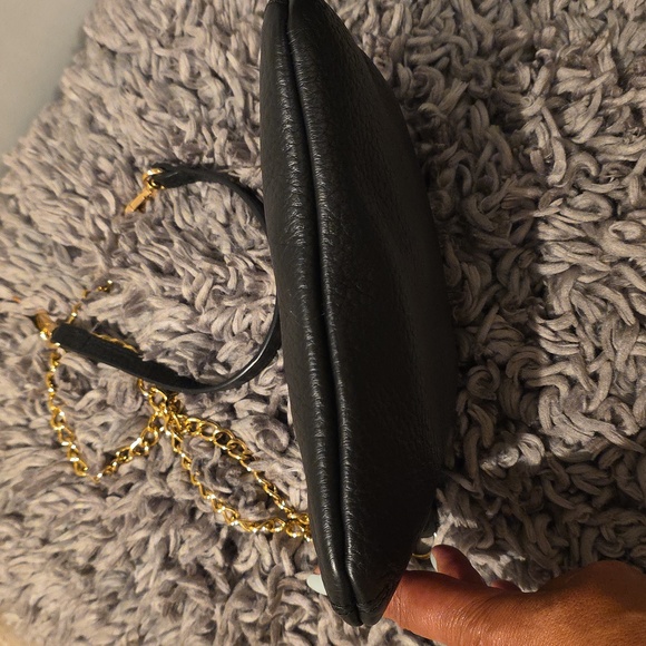 Lodis Black Crossbody Bag with Gold Accents - Picture 6 of 8